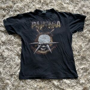 Pantera Band tee, distressed